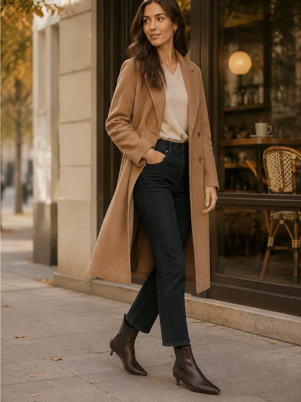 New Madewell The Dimes Chelsea Boots Turkish Coffee Leather Size 9